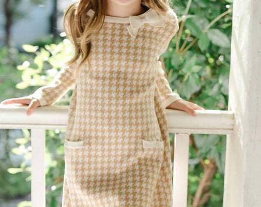 Bow Detail Organic Sweater Dress