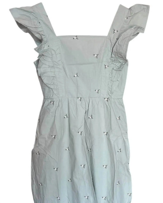 Women's Embroidered Midi Dress