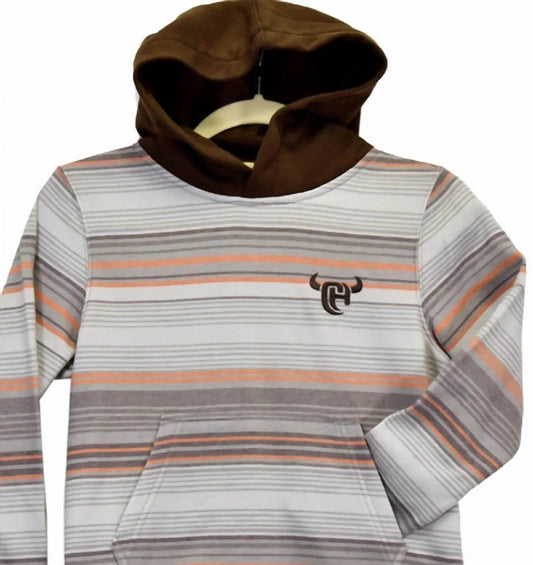 Boy's Desert Serape Hooded Fleece