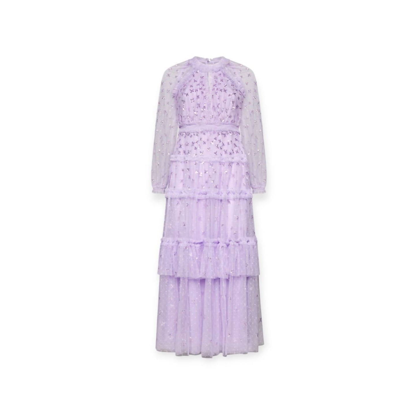 Pailletten-Kuss-Knöchelkleid