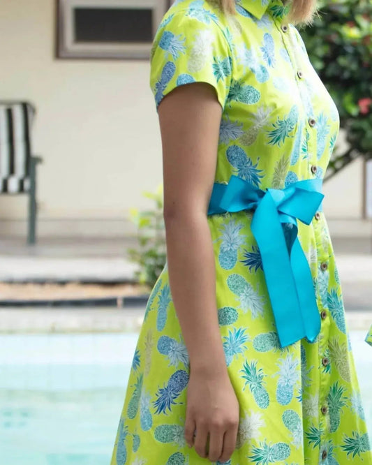 Aloha-Hemdblusenkleid für Damen
