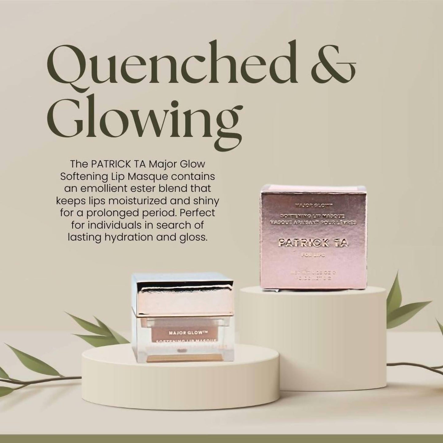 She's Juicy Major Glow glättende Lippenmaske