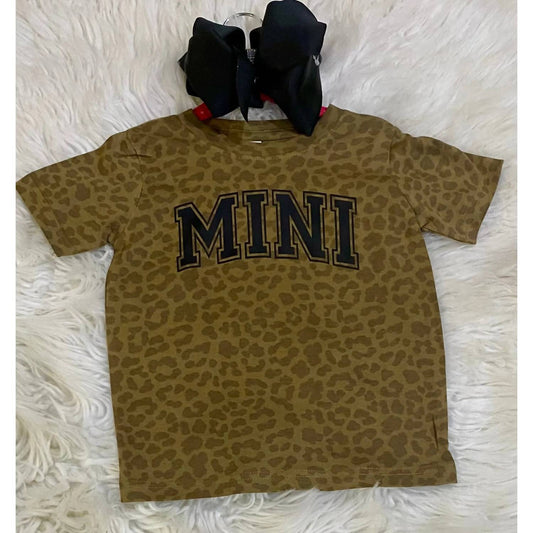 Mädchen-T-Shirt mit Leopardenmuster