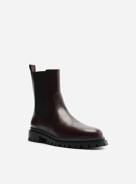 Chelsea Boots aus Leder für Damen