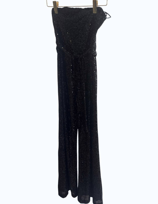 Women's Sequin Sleeveless Jumpsuit
