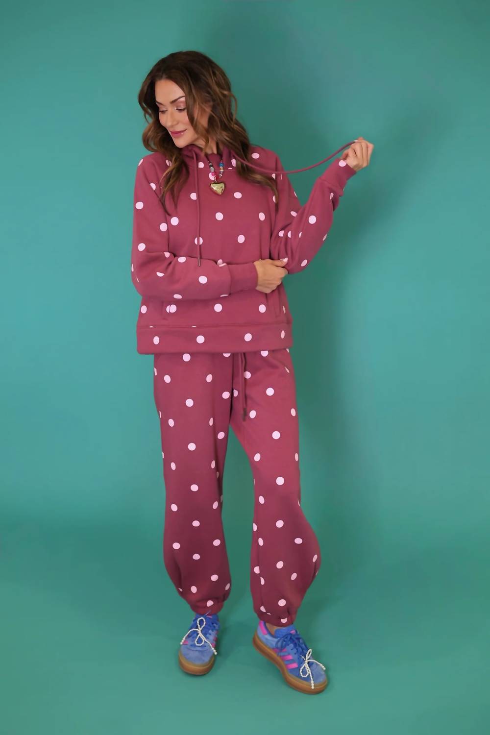 Women's Polka Dot Joggers