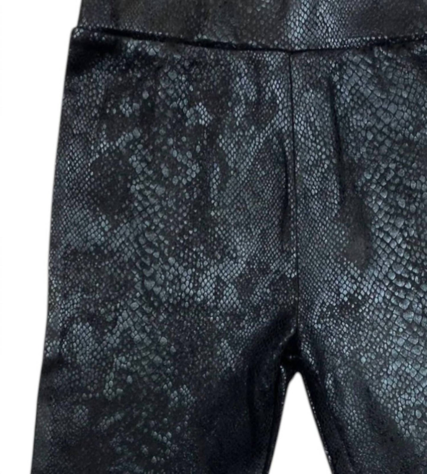 Mädchen-Leggings mit Schlangenmuster