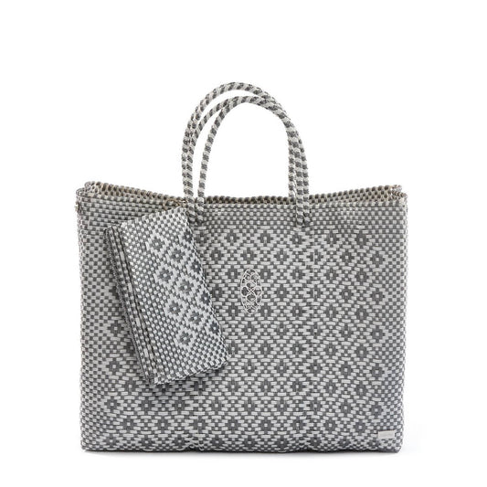 Women's Travel Handmade Tote Bag With Clutch