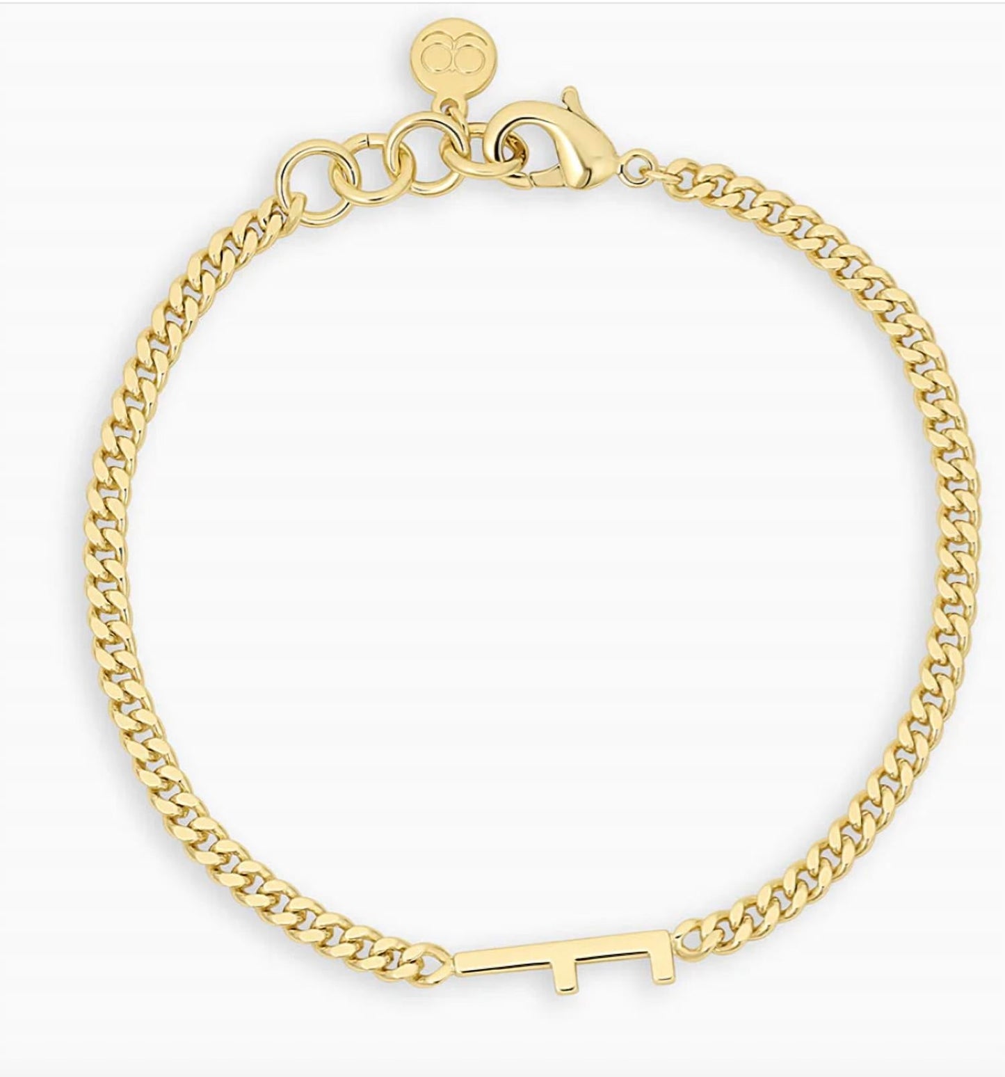 Wilder ALPHABET bracelet - F