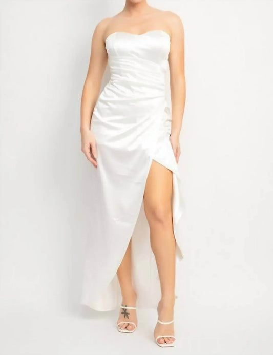 Wrap Tube Dress