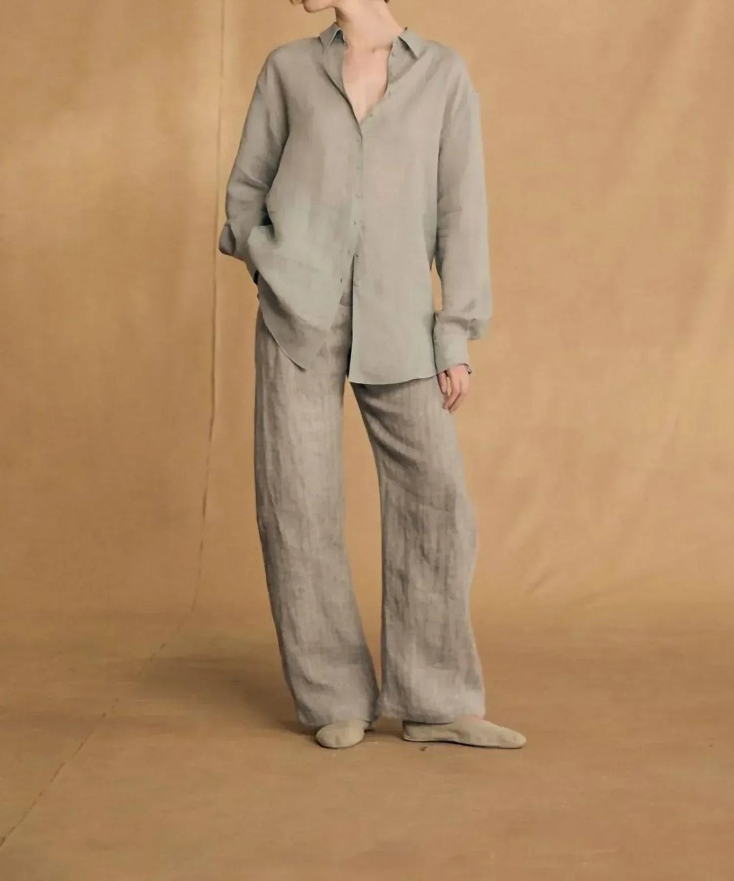Lupe Leinenhose