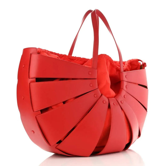 Women's French Calfskin Shell Shoulder Bag