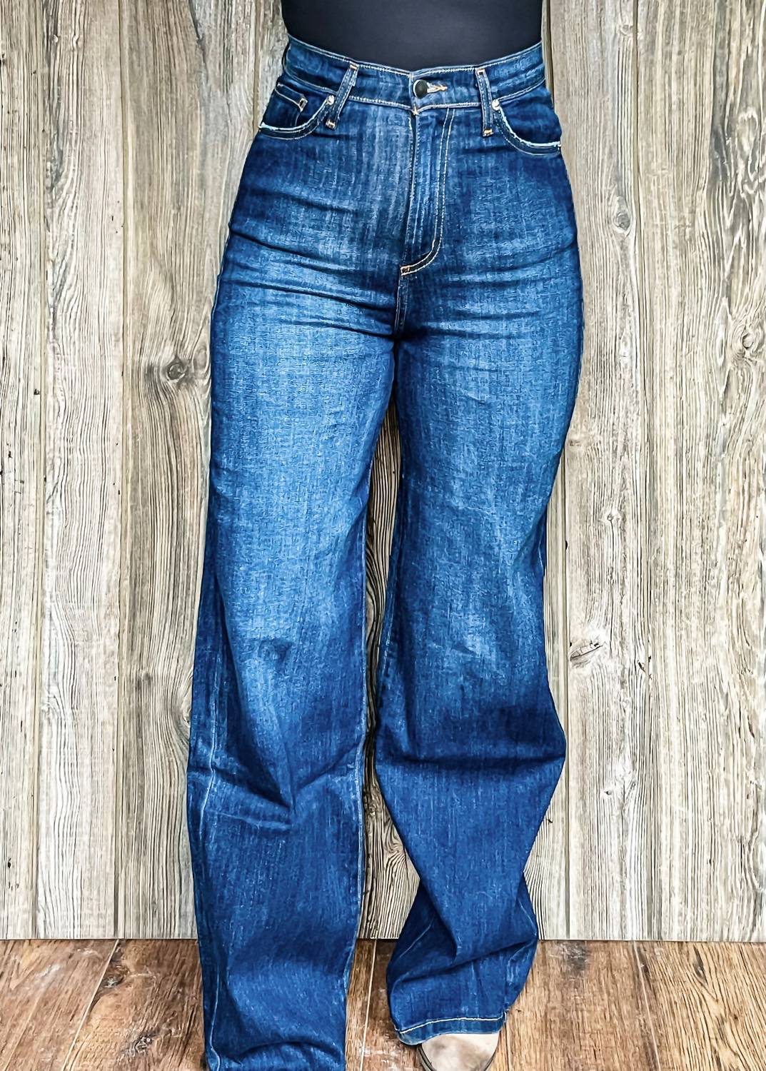Joplin Wide Leg High Rise Jeans