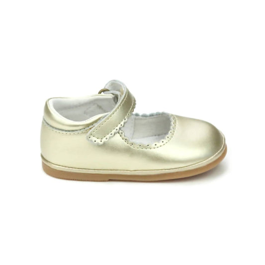 Girl's Cara Scalloped Mary Jane Shoes - Baby