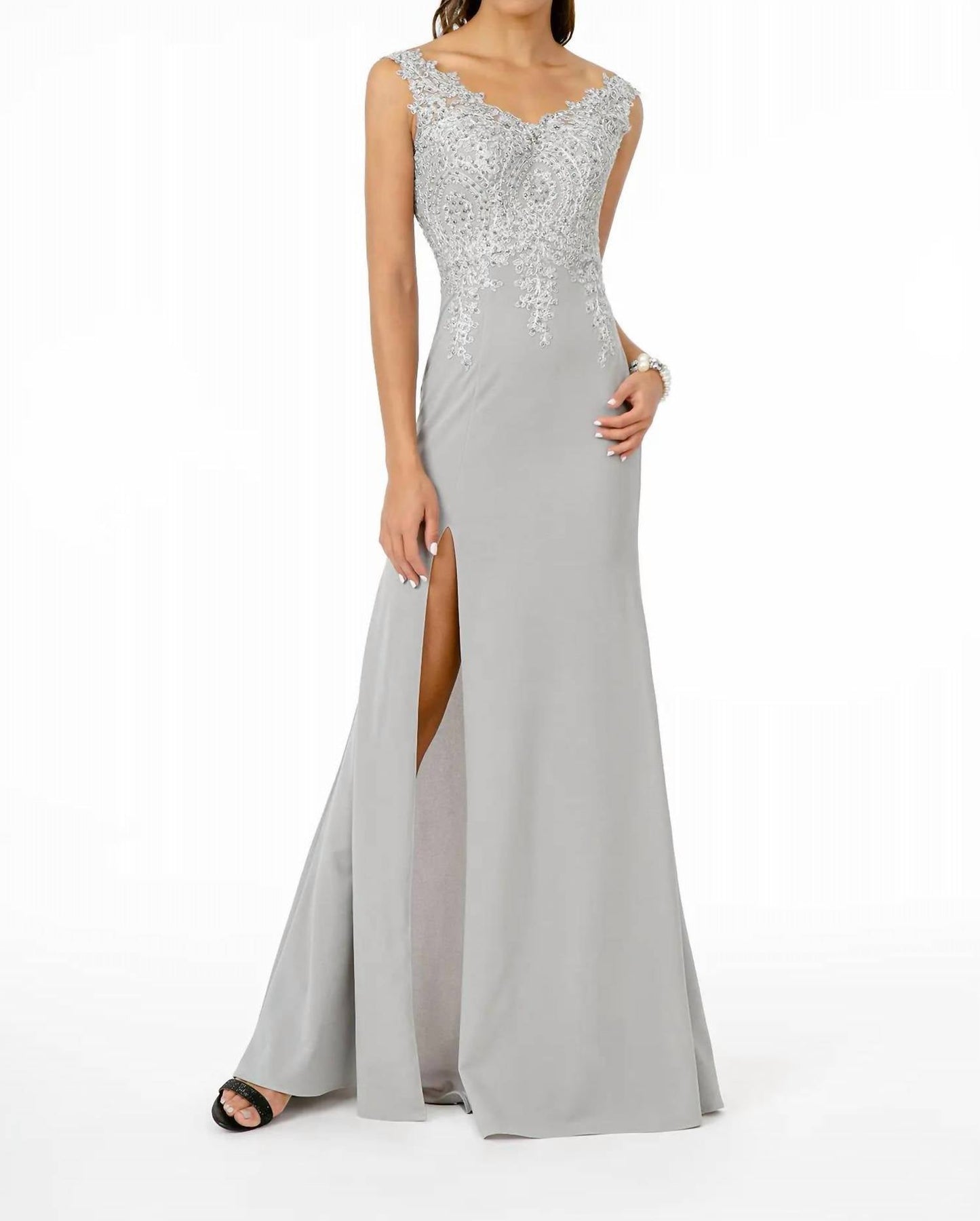 Bodenlanges Kleid