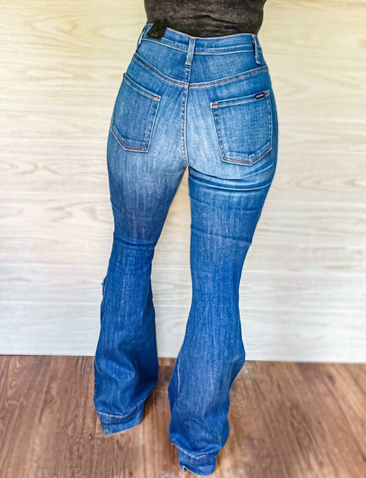 Die Shiner High-Waisted Flare Jeans
