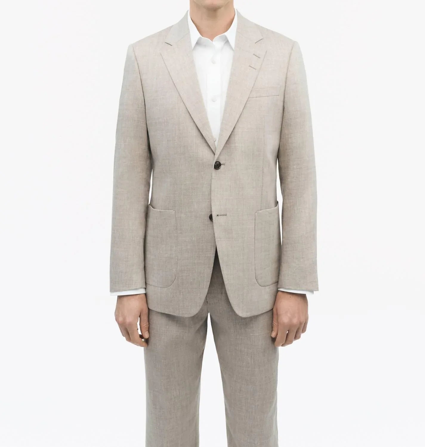 Justin P Leinenmischgewebe-Jacke