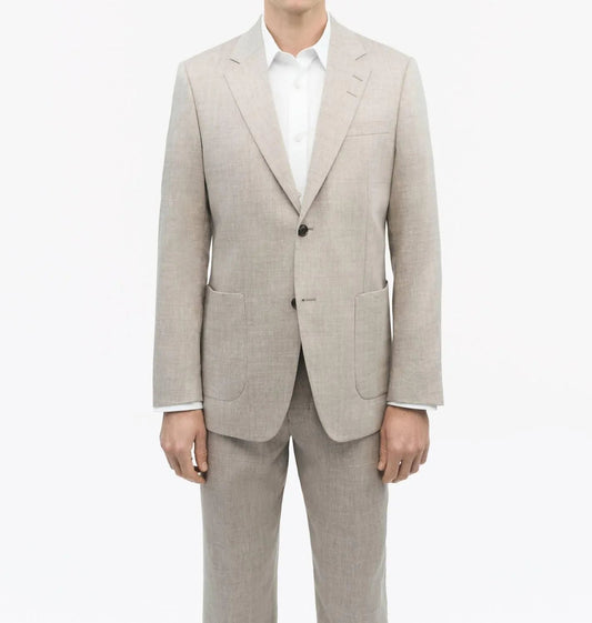 Justin P Leinenmischgewebe-Jacke