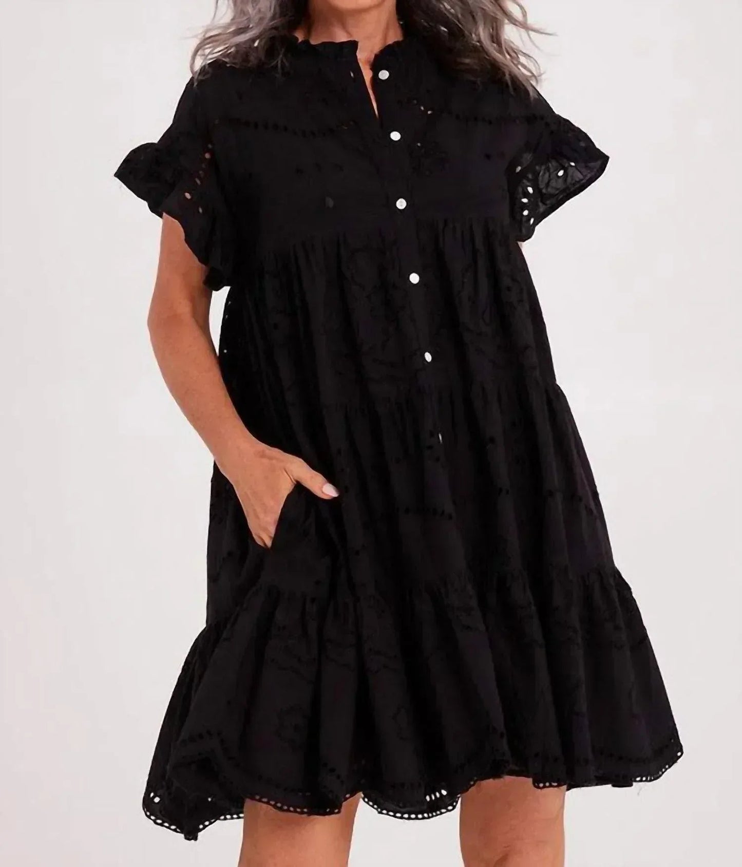 Rosen-Minikleid