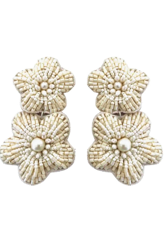 Bali Flower Earrings