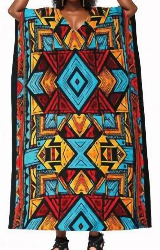 Kaftan Maxikleid