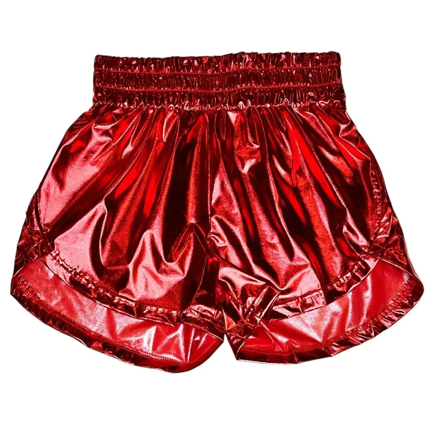 Metallic-Short im Athletic Fit