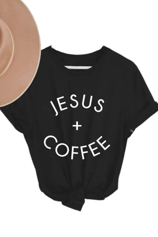 Women's Jesus + Coffee Tee