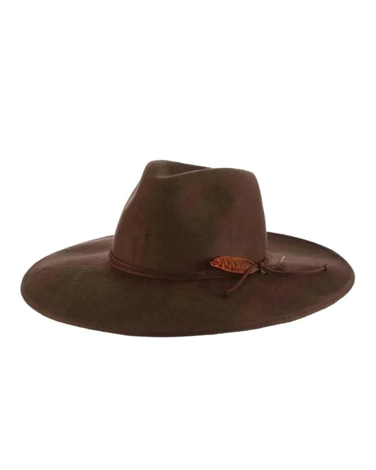 Women's Marin Big Brim Safari Wool Felt Hat