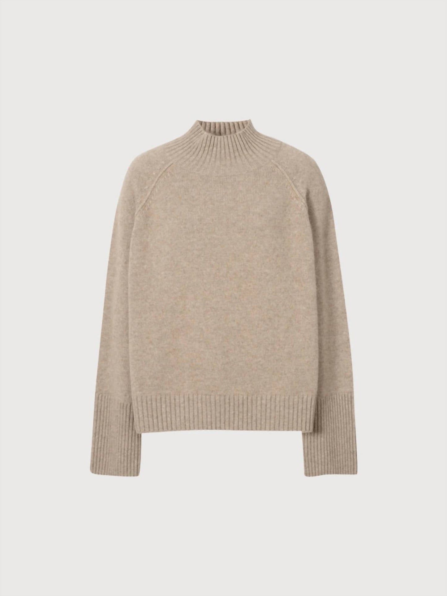 Rollkragenpullover aus Kaschmir mit lockerer Passform