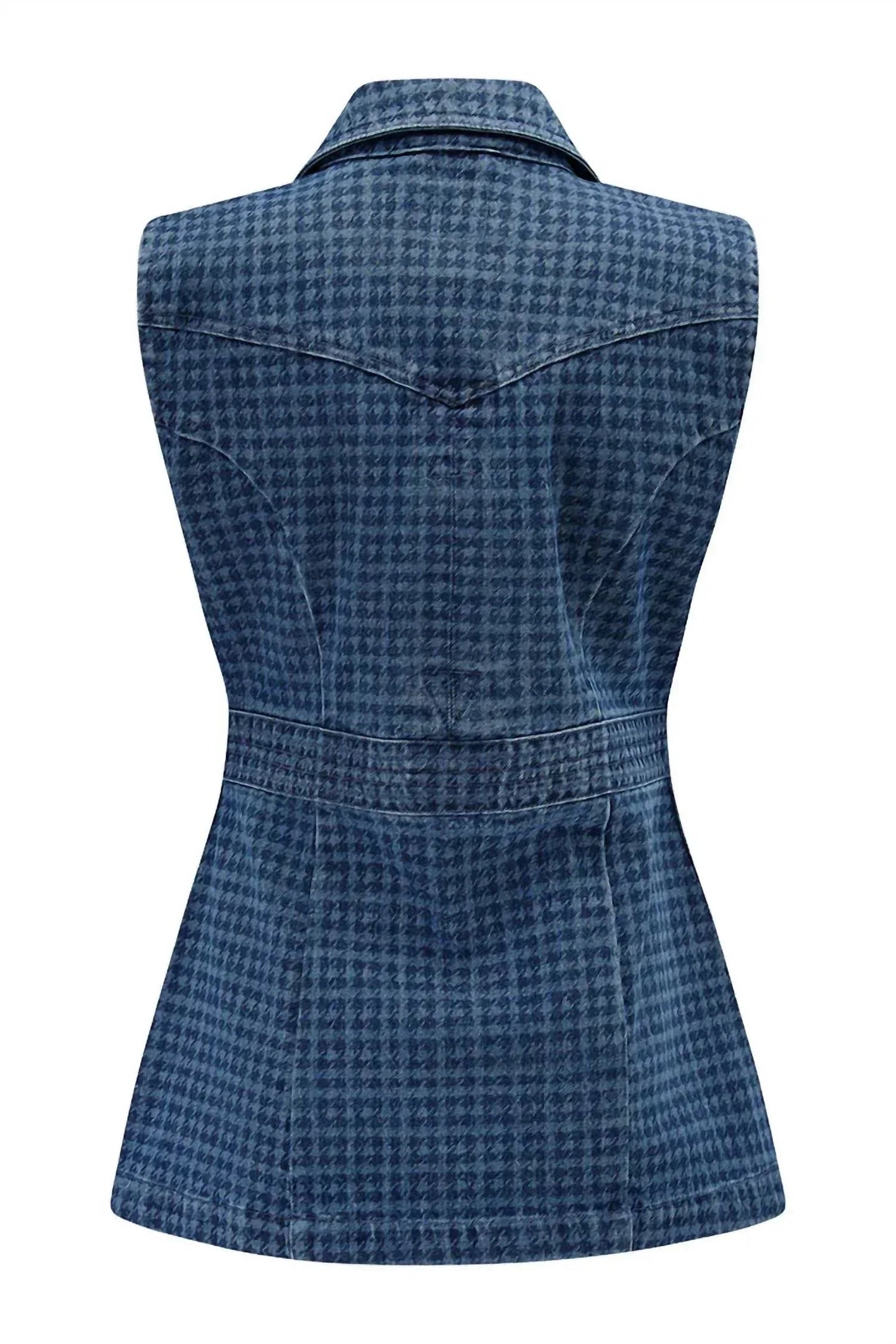 Ani Sleeveless Button Front Vest