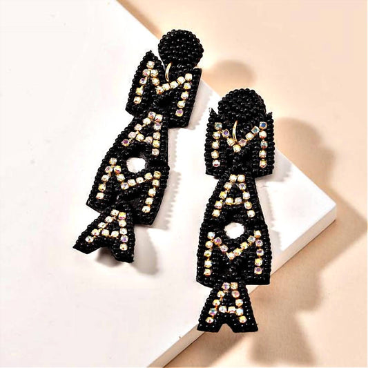 Women's Mama Dangle Earrings