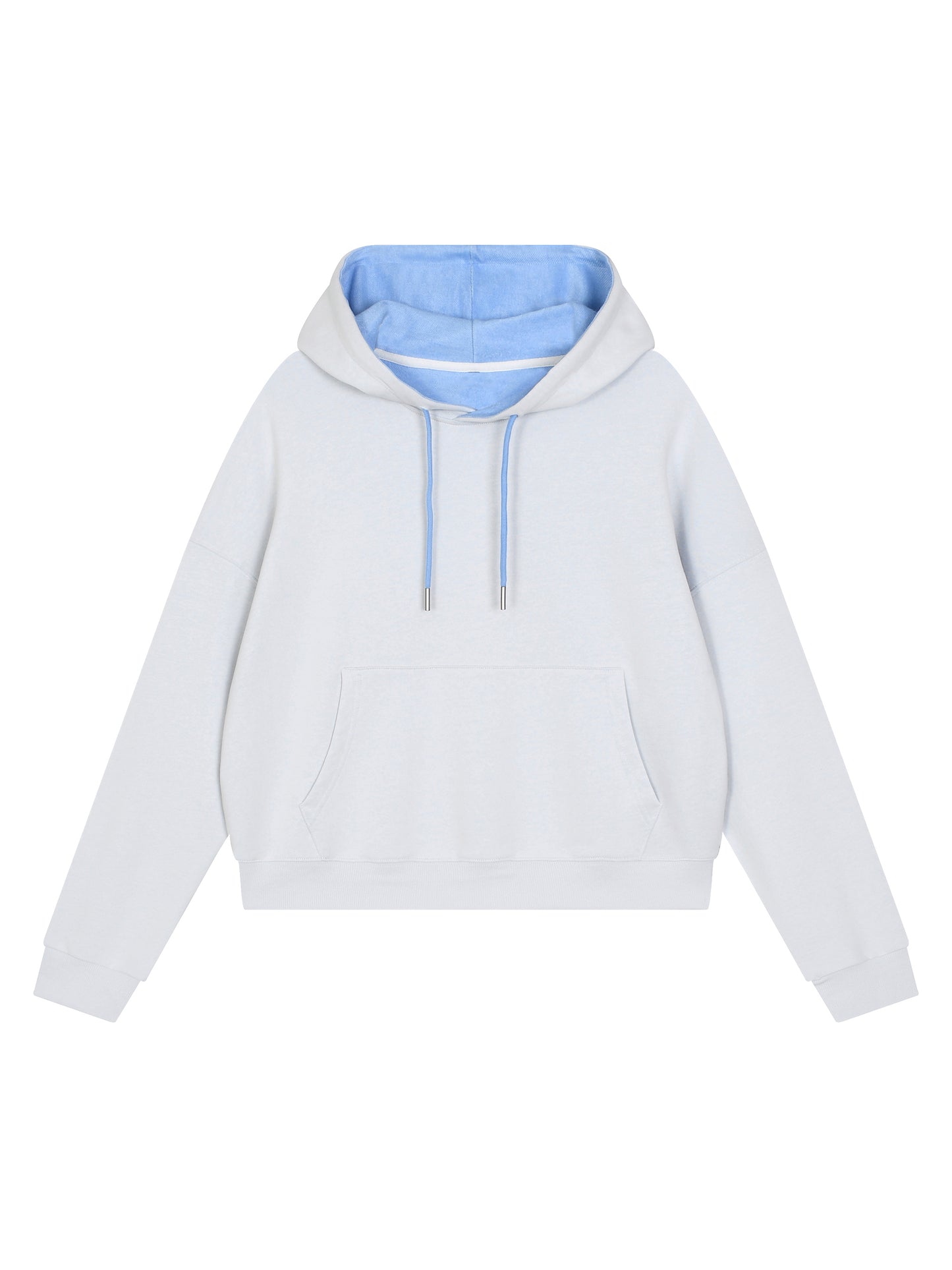 Kapuzenpullover mit Kordelzug und Kontrastdetails